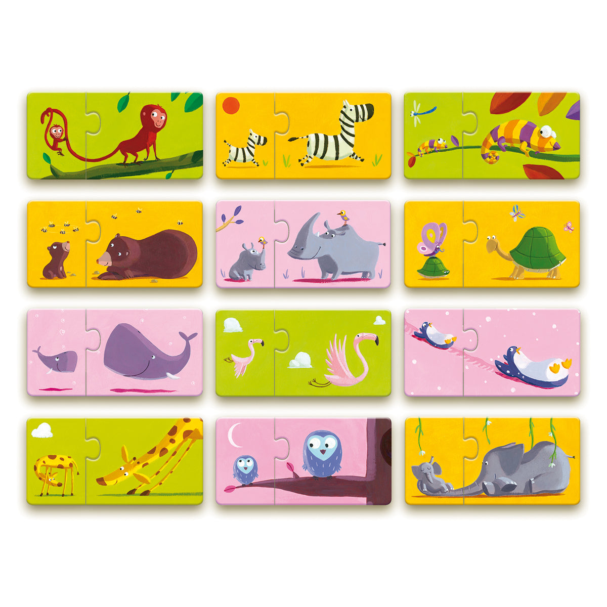 Djeco Puzzle Duo - Mum & baby