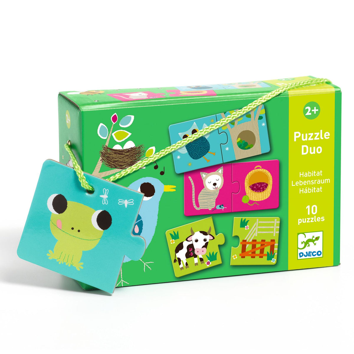 Djeco Puzzle Duo - Habitat