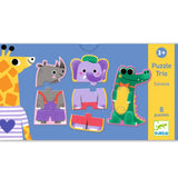Djeco Puzzle Trio - Savana