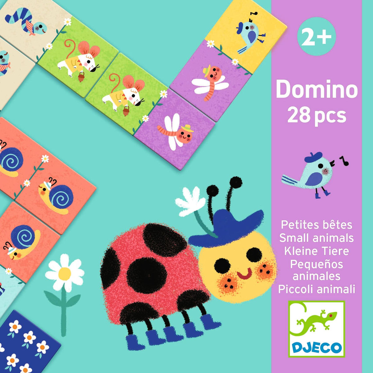 Djeco Games - Domino; Small Animals