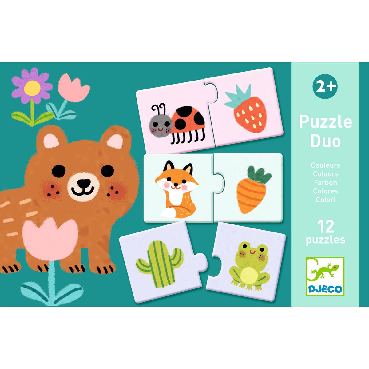 Djeco Puzzle Duo - Colours