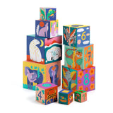Djeco Wild Animals Blocks for Infants
