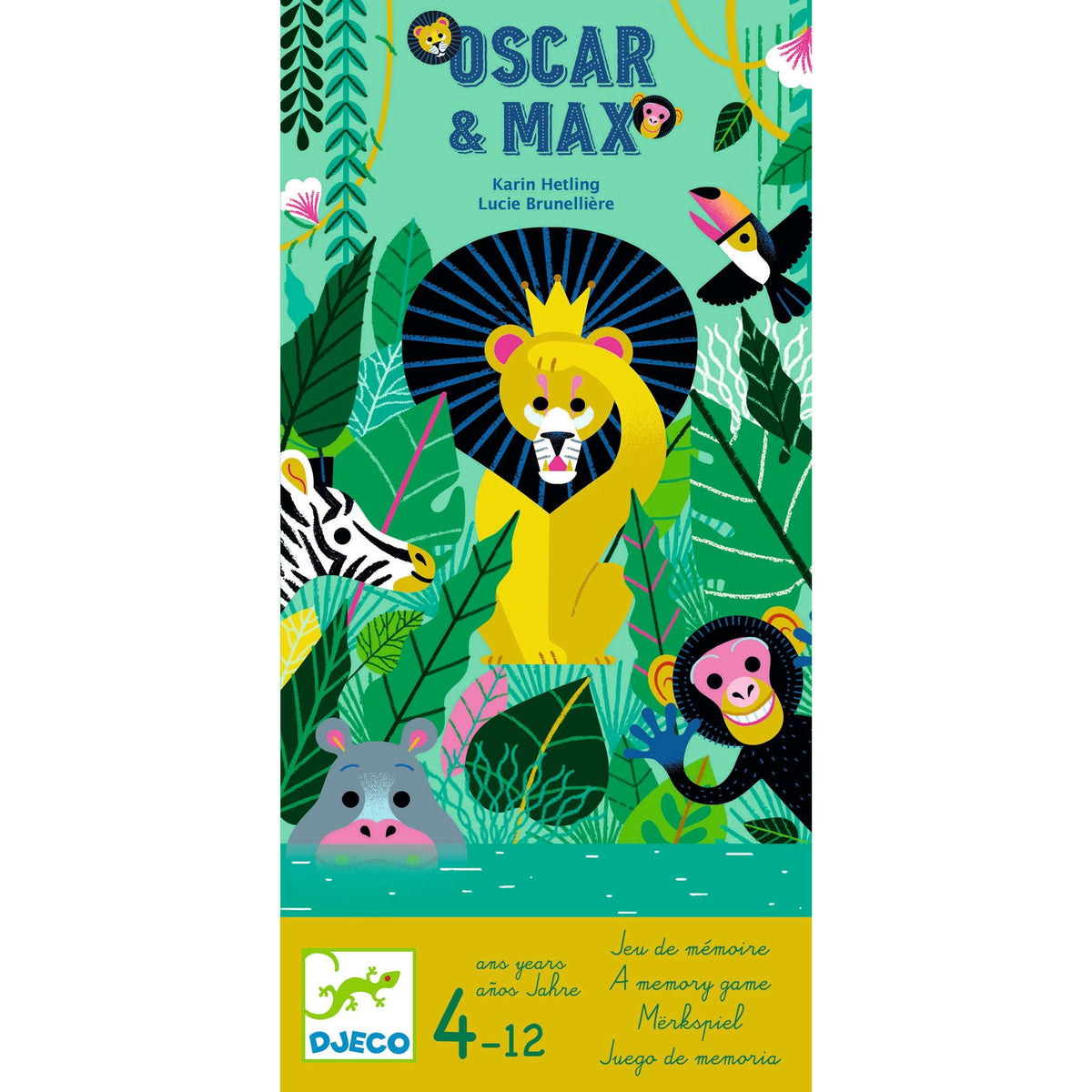 Djeco Oscar and Max Memory Game