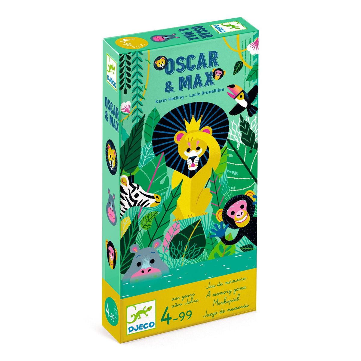 Djeco Oscar and Max Memory Game