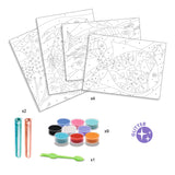 Djeco Sables & Paillettes - Fish Rainbows Sand Art