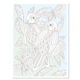 Djeco Colouring Gallery - Birds