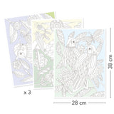Djeco Colouring Gallery - Birds