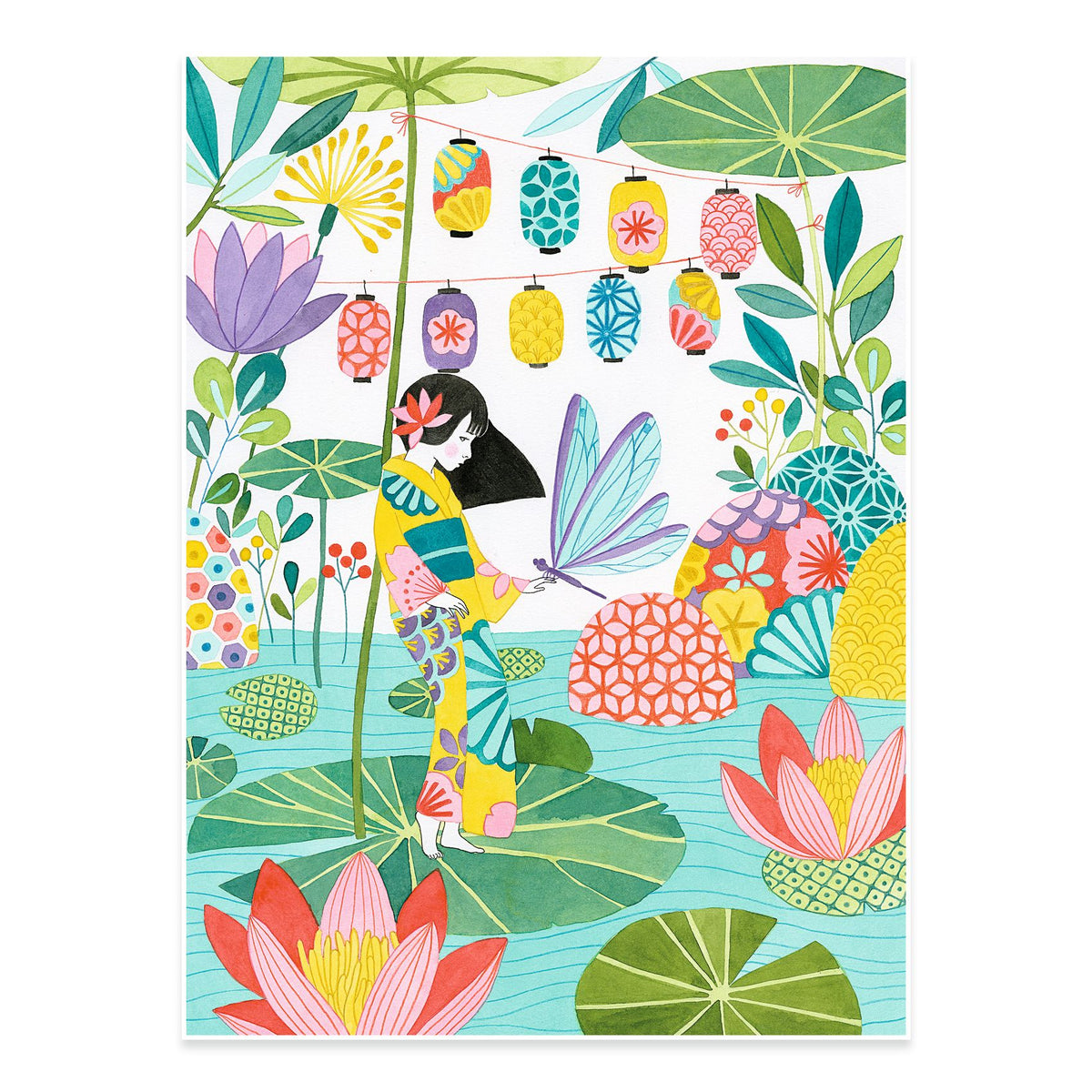Djeco Colouring Gallery - Japan