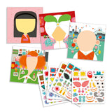 Djeco Create With Stickers - All Different People