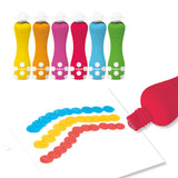 Djeco Colours - 6 Foam Markers