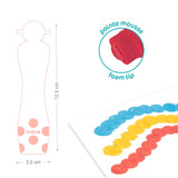 Djeco Colours - 6 Foam Markers