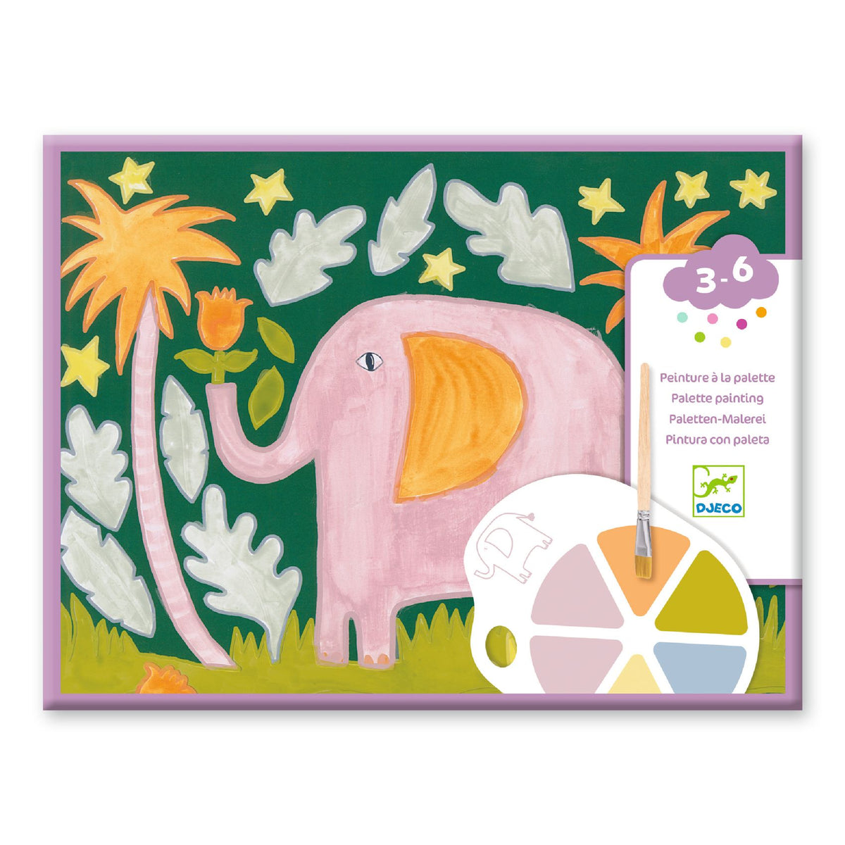 Djeco Palette Painting - Wild Ones