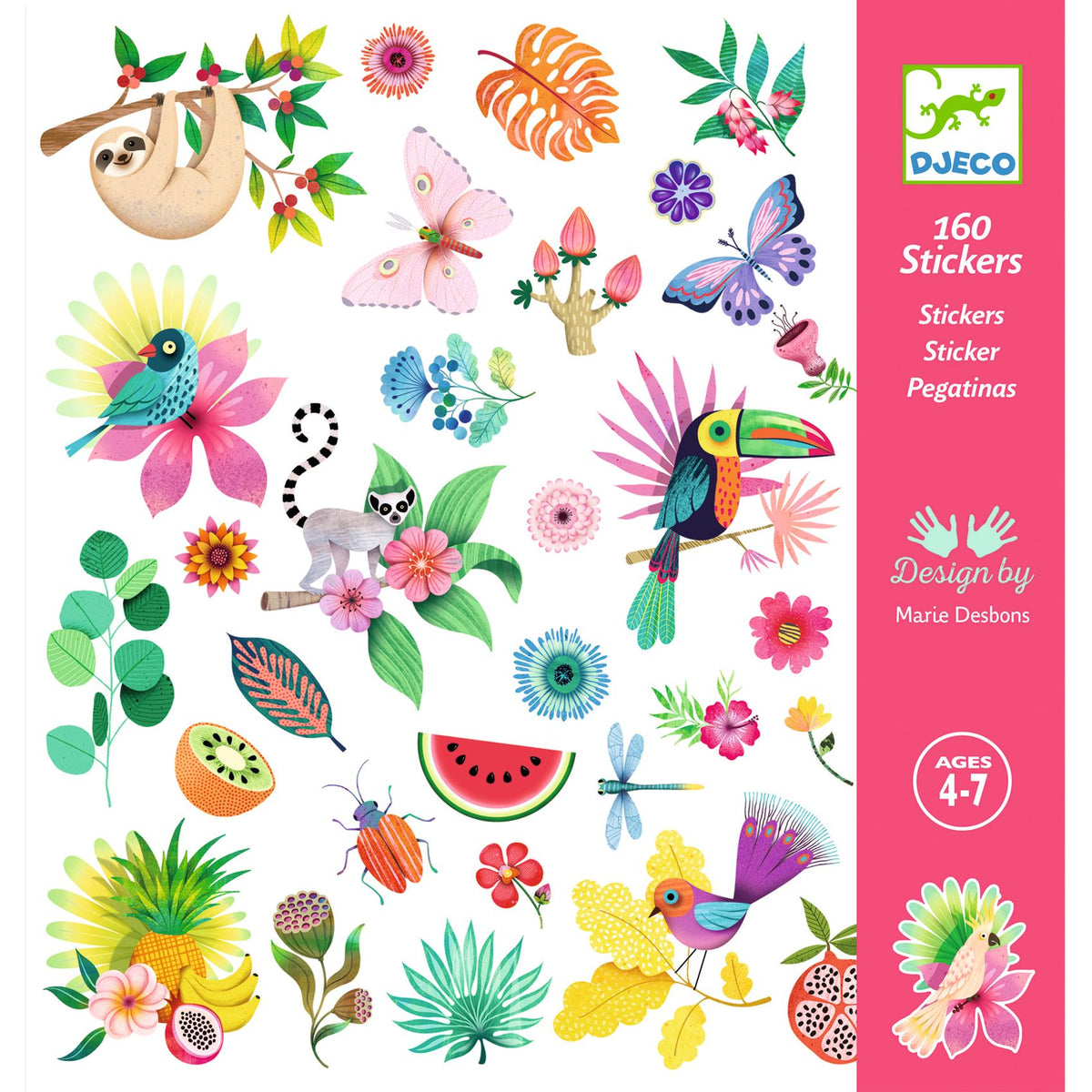 Djeco Stickers -Paradise