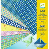Djeco 100 Origami Papers - Natsu