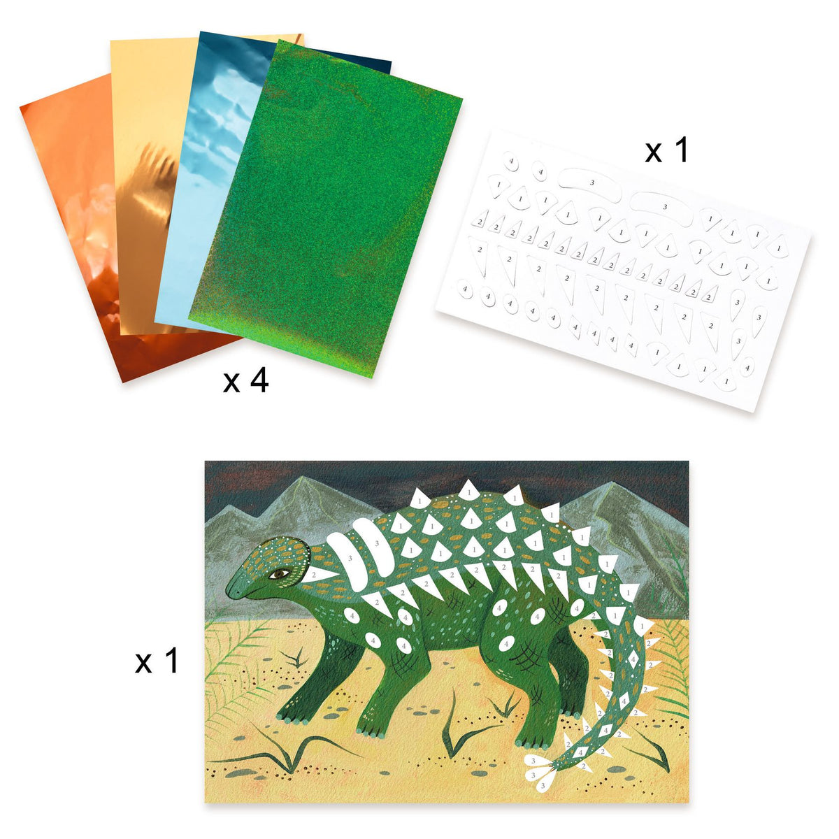 Djeco The World of Dinosaurs Craft Kit