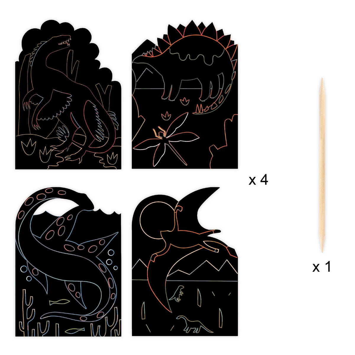 Djeco The World of Dinosaurs Craft Kit