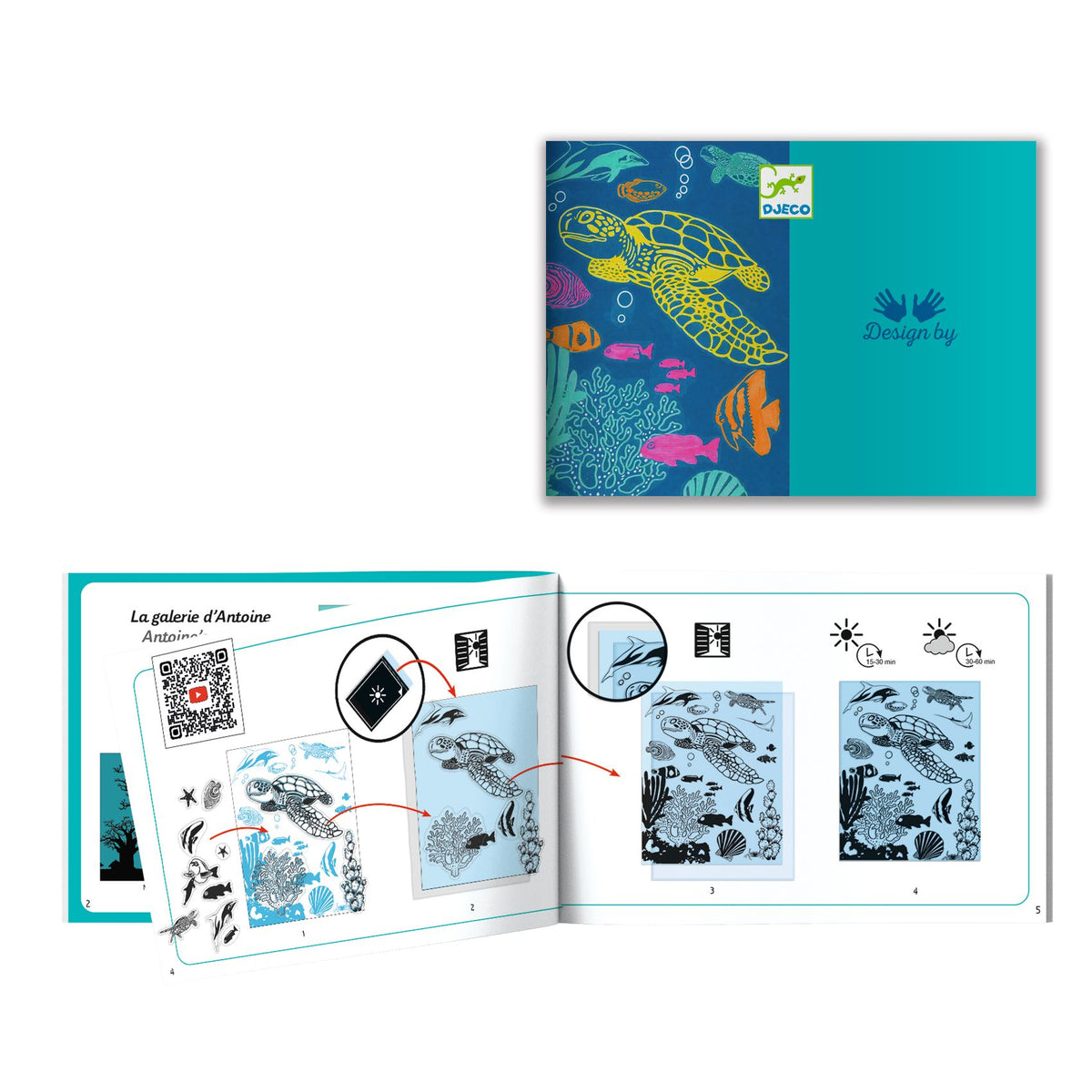 Djeco Cyanotype Kit - Ultramarine
