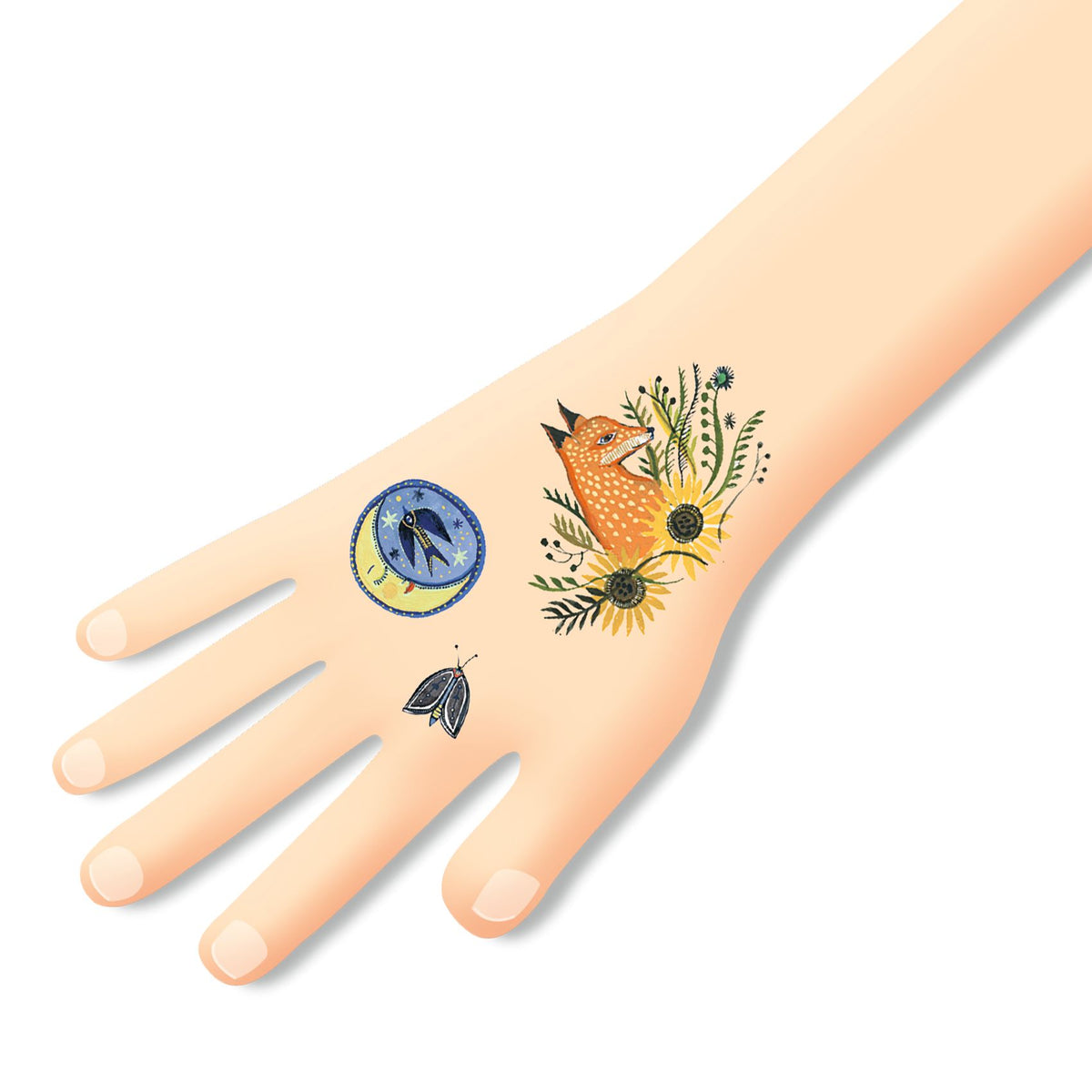 Djeco Tattoos - Nighttime Reflections