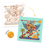 Djeco Brilliant Colouring - Animal Warriors