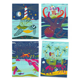 Djeco Duo Scratch Cards - Topsy Turvy