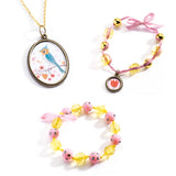Djeco Oh! Les Perles Jewellery Craft - Jewels & Flowers