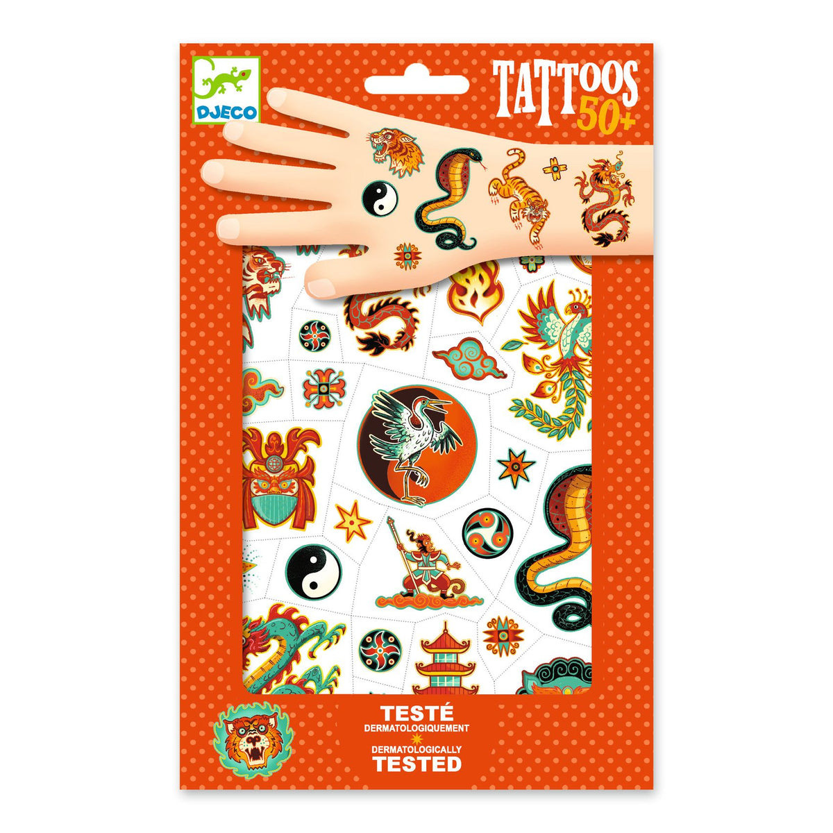Djeco Tattoos - Martial Spirit