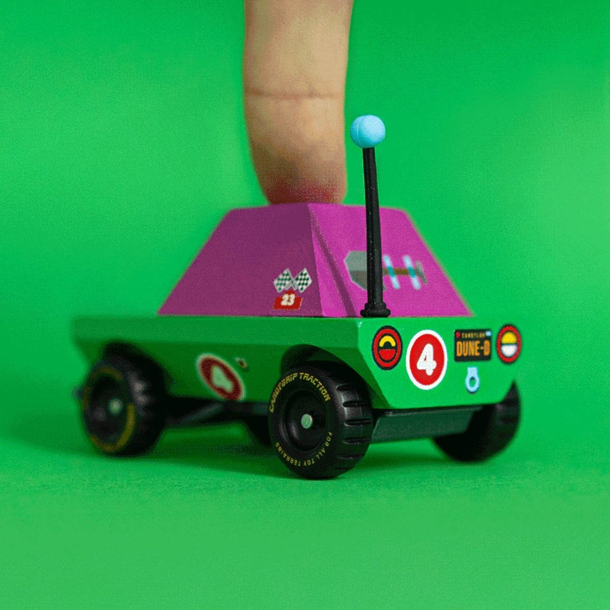 Candylab TOONS Wooden Diecast Car DunDee Adventure Truck