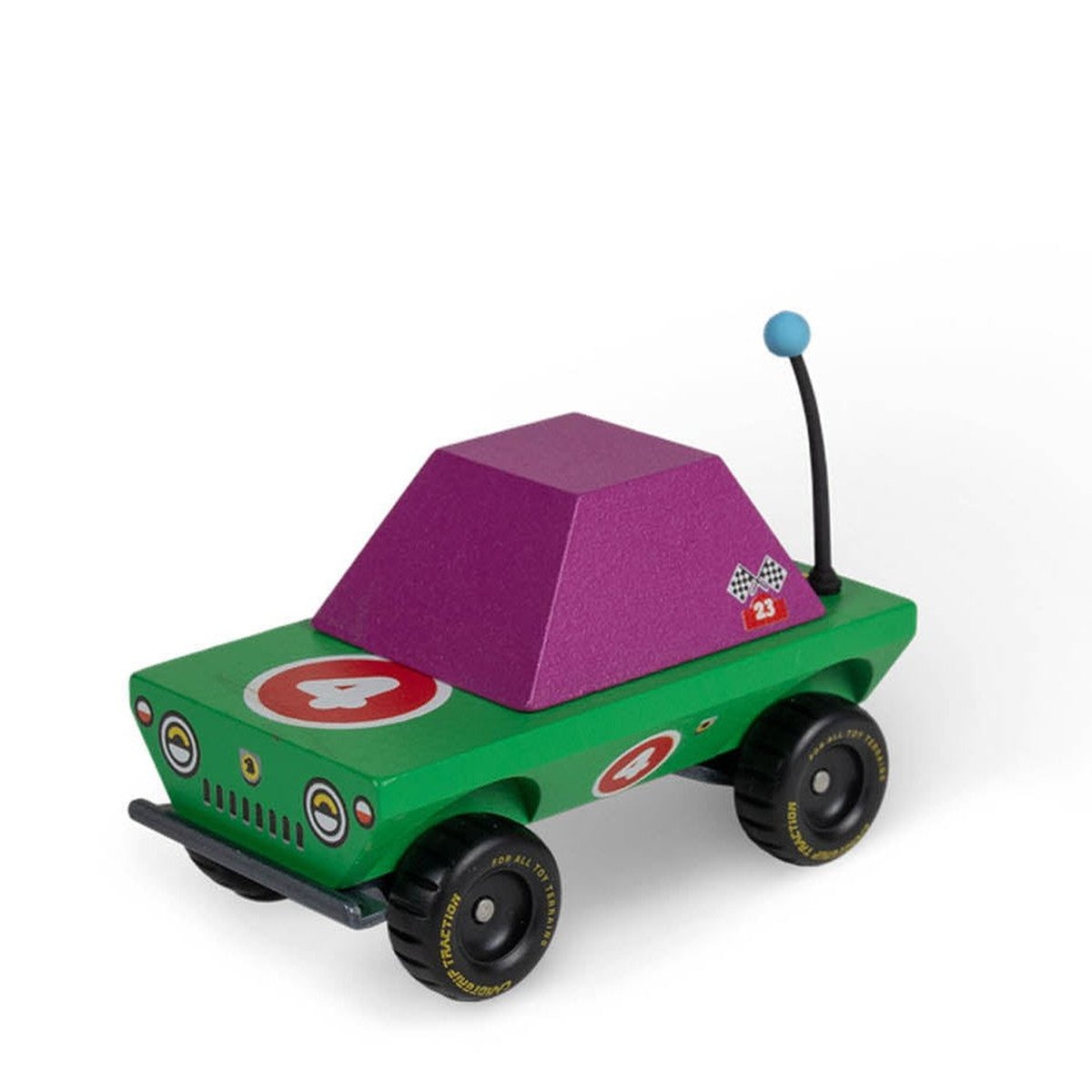 Candylab TOONS Wooden Diecast Car DunDee Adventure Truck