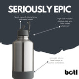 NEW 64oz One Green Epic Insulated Stainless Steel Canteen - Nude