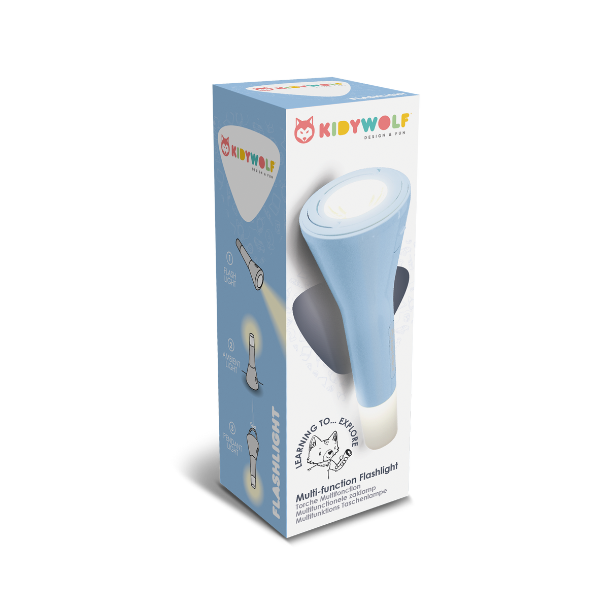 Kidywolf KIDYFLASHLIGHT Kids' Torch Blue