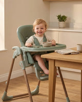 Flare Foldable High Chair - Green