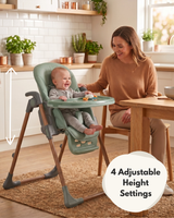 Flare Foldable High Chair - Green