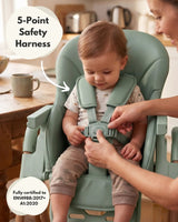 Flare Foldable High Chair - Green
