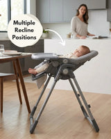 Flare Foldable High Chair - Grey