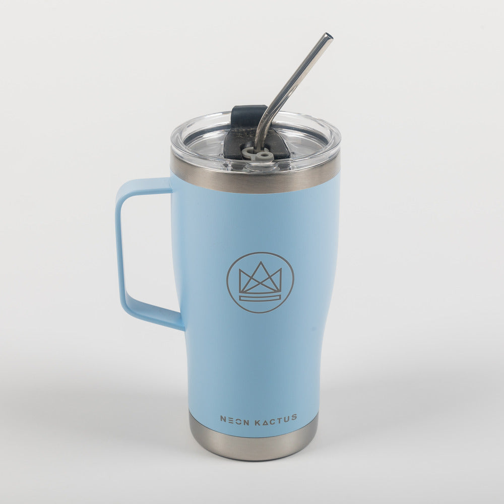 Neon Cactus Stainless Steel Tumbler 20oz - Selection of Colours