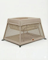 Airpod 3 Travel Cot Includes Newborn Bassinet Insert - Beige