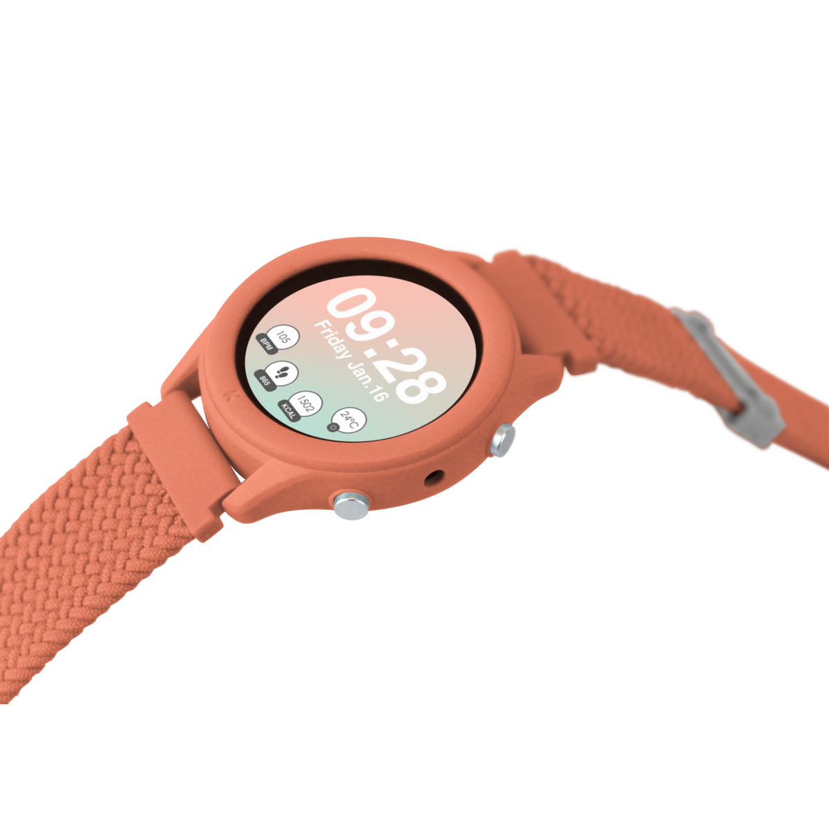 Kidywolf KWATCH Kids' Smartwatch Coral