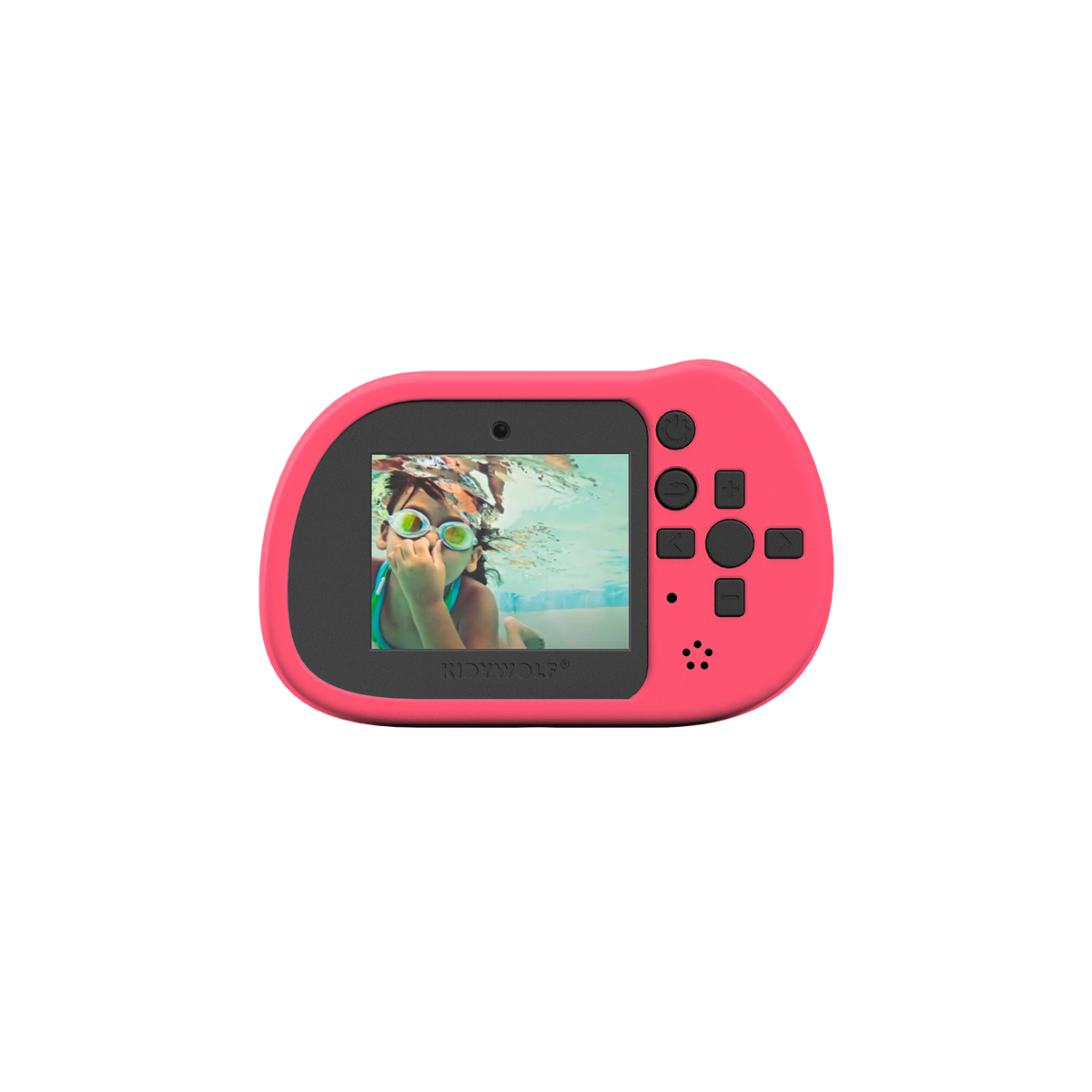 Kidywolf KIDYCAM PRO Kids' Waterproof Digital Camera Pink
