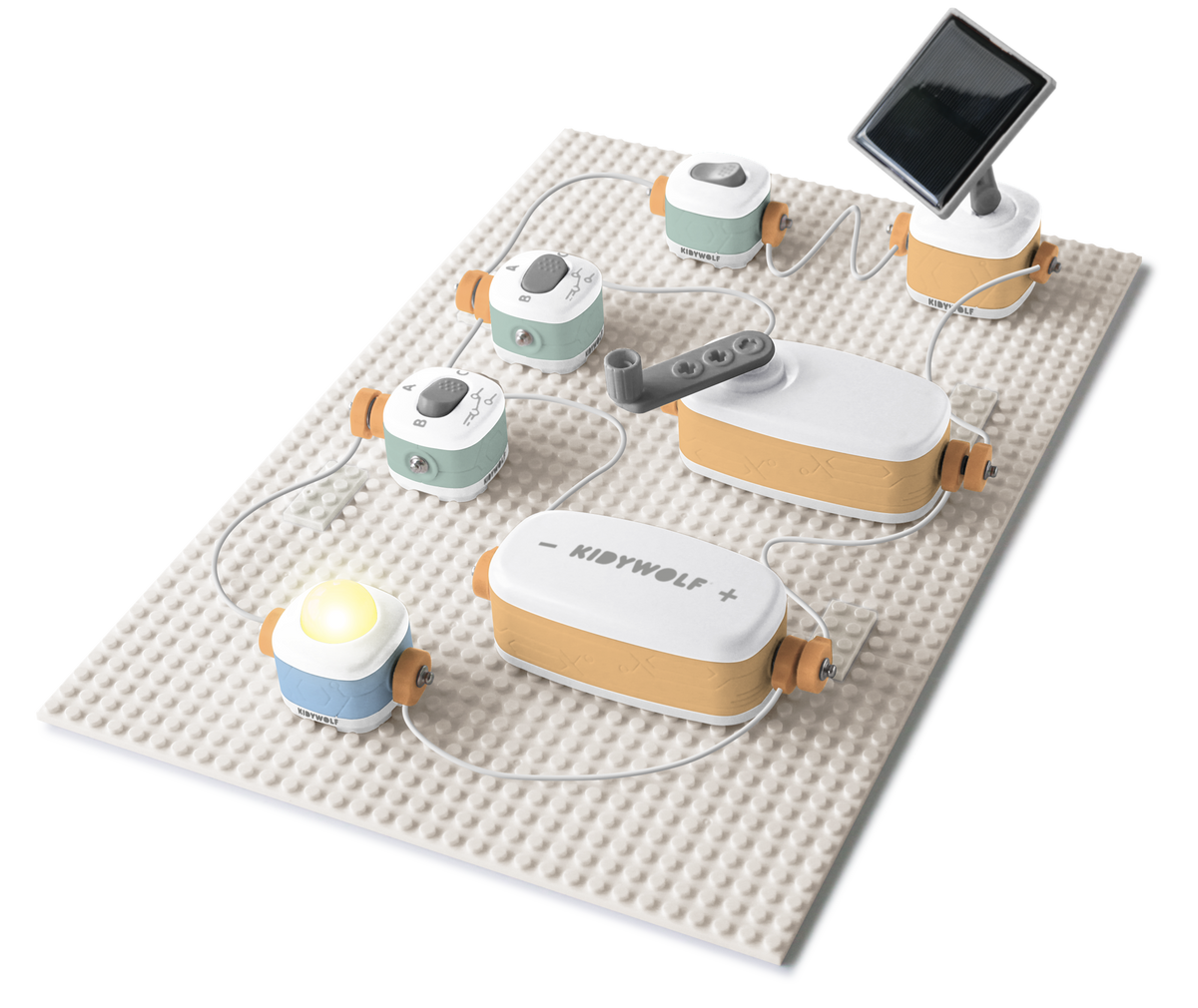 Kidywolf KIDYELEC Kids' Electrical Circuit Kit Expert Pack