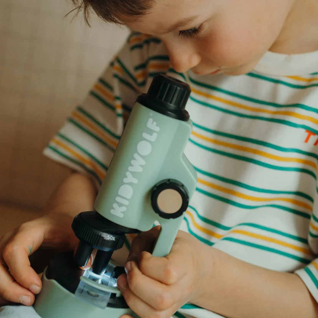 Kidywolf KIDYMICROSCOPE Kids' Portable Microscope Green