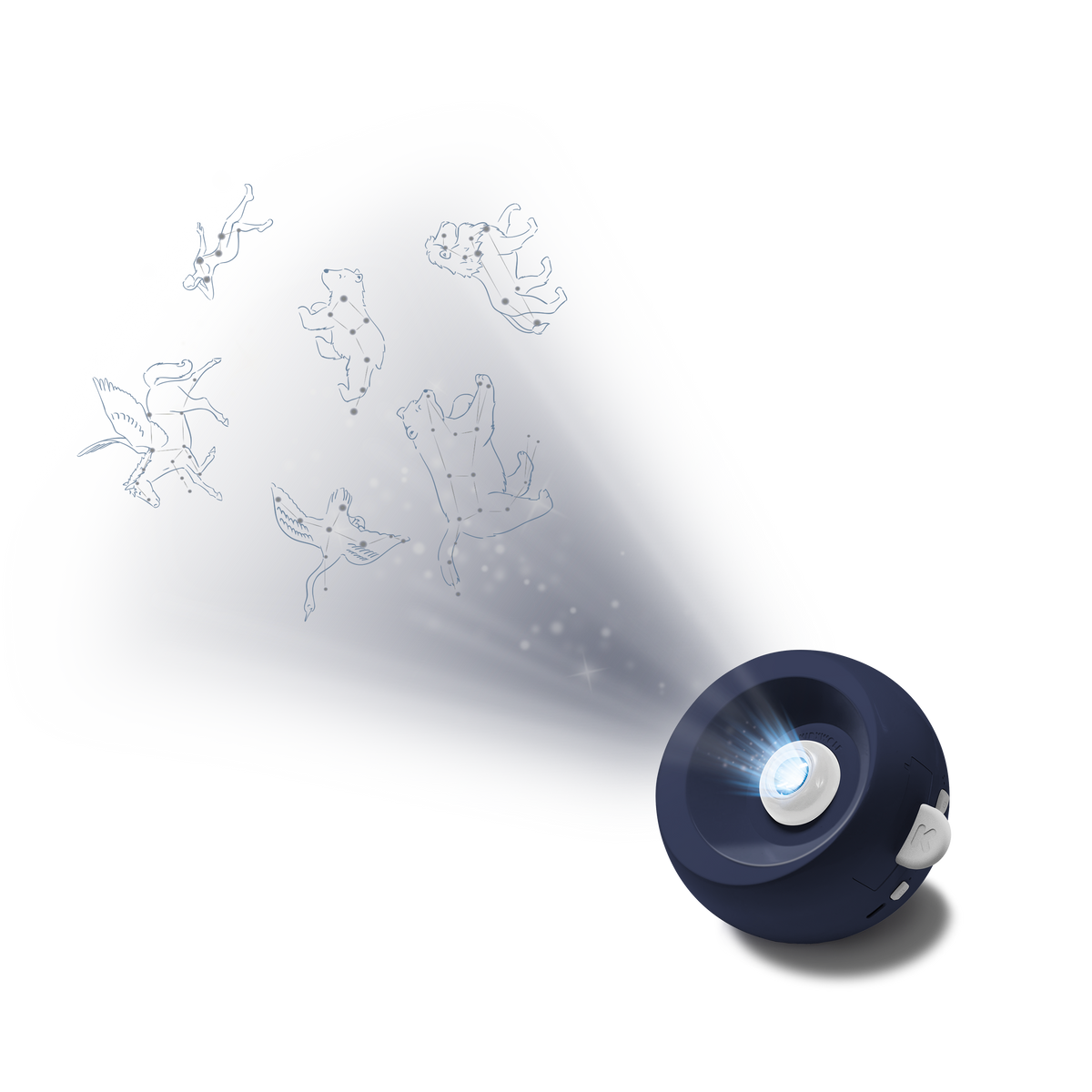 Kidywolf KIDYSTAR Kids' Planetarium Star Projector Navy
