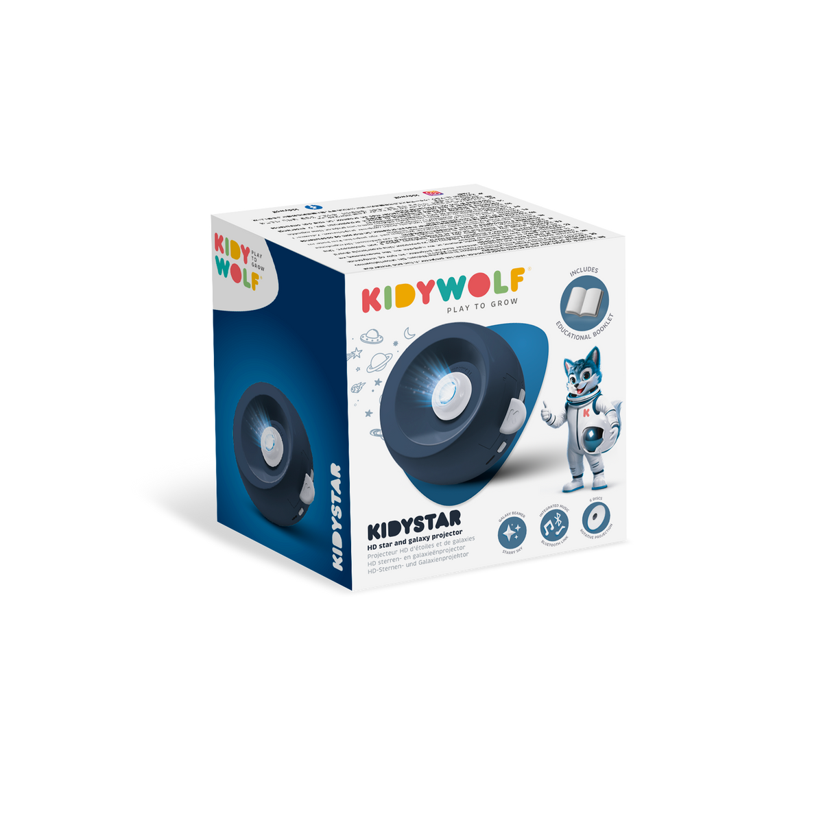 Kidywolf KIDYSTAR Kids' Planetarium Star Projector Navy