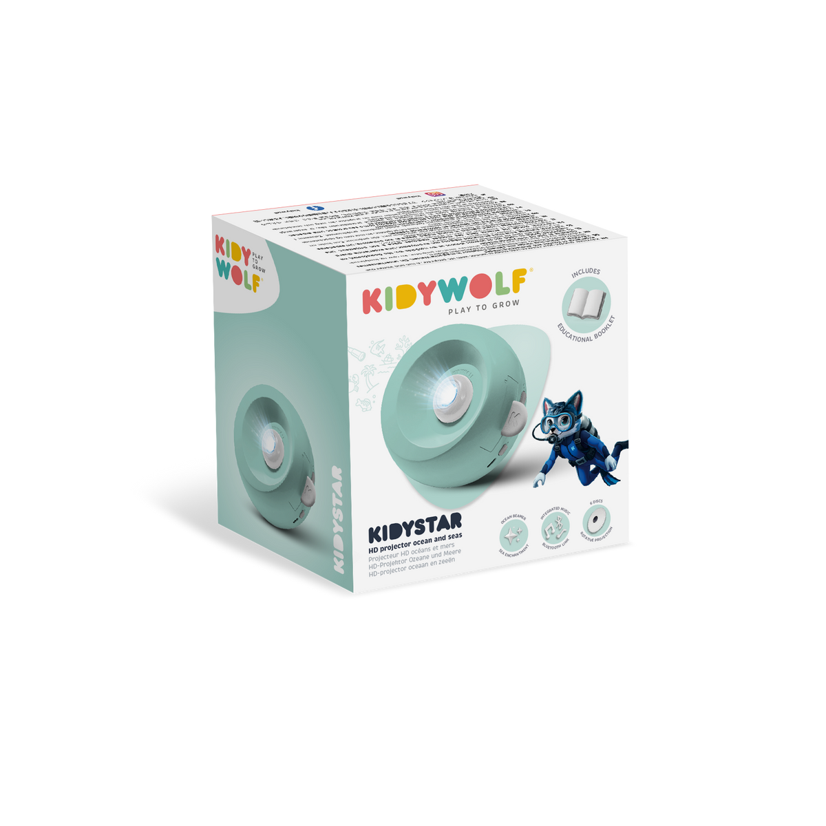 Kidywolf KIDYSTAR Kids' Planetarium Star Projector Green