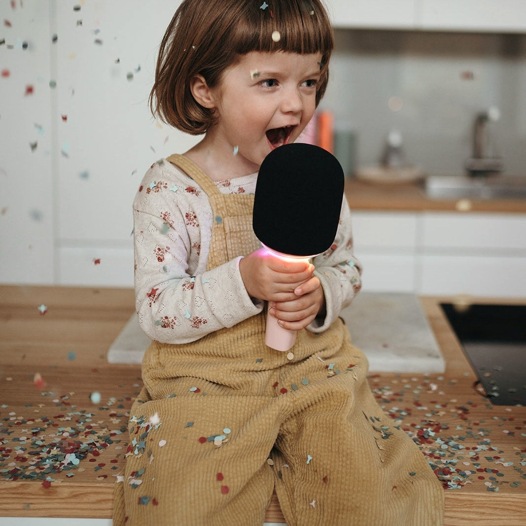 Kidywolf KIDYMIC Kids' Karaoke Microphone Pink