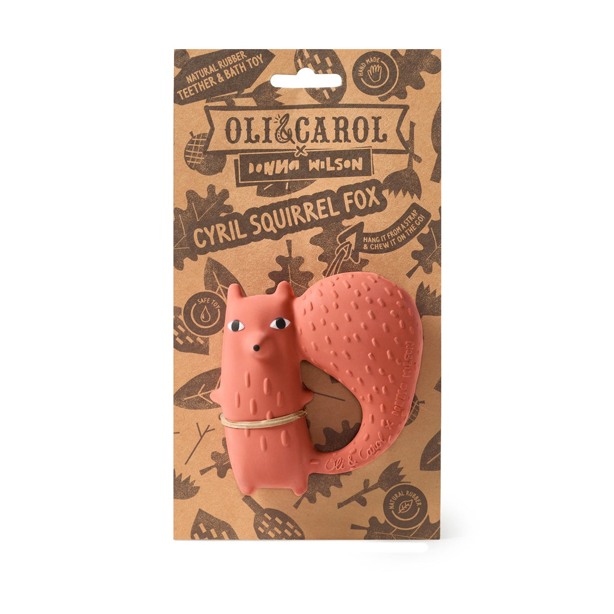 Oli & Carol x Donna Wilson Cyril Squirrel Fox Baby Teether