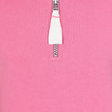 Children's Salmon/Beach Hut Lazy Jacks Wells-Next-the-Sea Printed 1/4 Zip Sweatshirt