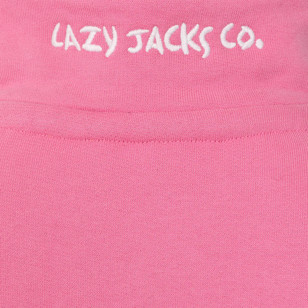 Children's Salmon/Sign Post Lazy Jacks Wells-Next-the-Sea Printed 1/4 Zip Sweatshirt