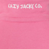 Children's Salmon/Beach Hut Lazy Jacks Wells-Next-the-Sea Printed 1/4 Zip Sweatshirt