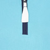 Ladies Spearmint/Sign Post Lazy Jacks Wells-Next-the-Sea Printed 1/4 Zip Sweatshirt