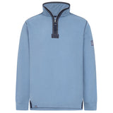 Men's Airforce/Wheel Lazy Jacks Wells-Next-the-Sea Printed 1/4 Zip Sweatshirt